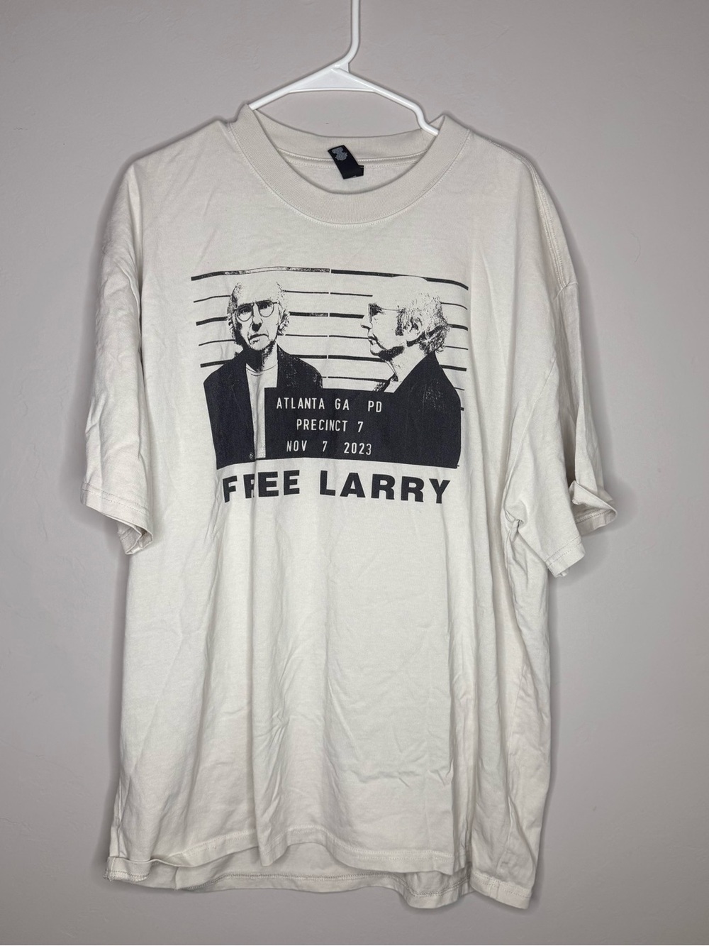 Curb your enthusiasm free Larry oversized faded tshirt HBO Shop size XL graphic